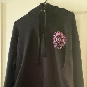 Chrome Hearts Hoodie pink/black